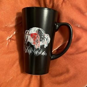 Custom made Oklahoma state seal tall mug